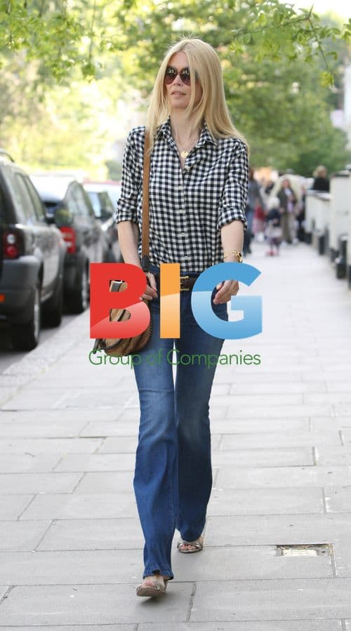 Claudia Schiffer Out in Notting Hill