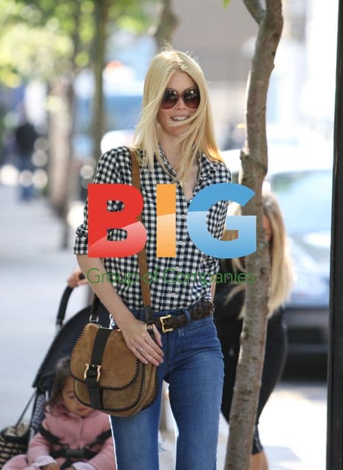 Claudia Schiffer Out in Notting Hill