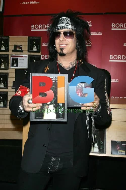 Nikki Sixx Promotes New Book
