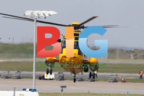 Prince William at RAF Base in North Wales