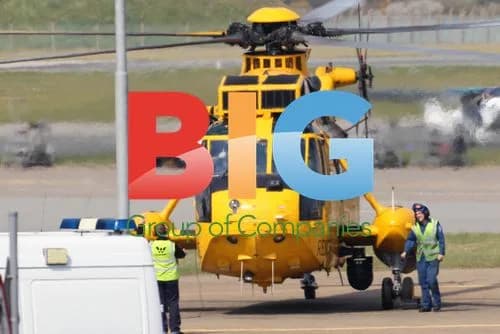 Prince William at RAF Base