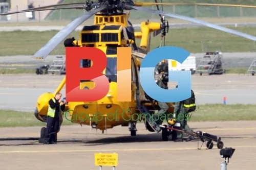 Prince William at RAF Base