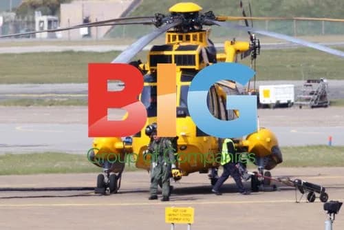 Prince William at RAF Base