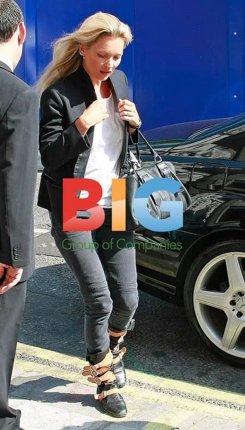 Kate Moss Business Meeting