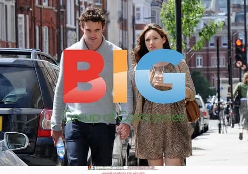 Kelly Brook and Thom Evans at Doctor's Appointment