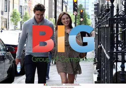 Kelly Brook and Thom Evans Arrive at Doctor's Appointment