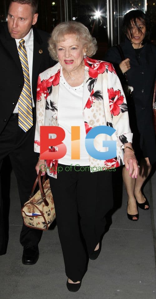 Betty White Out in Los Angeles