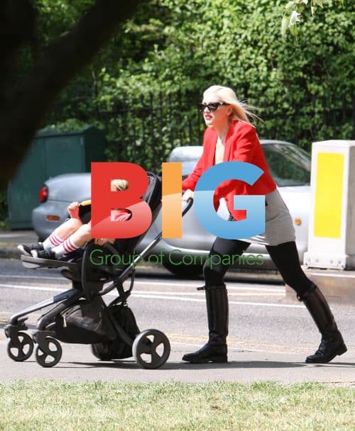Gwen Stefani and Sons in London