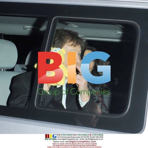 Paul McCartney and Nancy Shevell at BBC Children In Need Concert