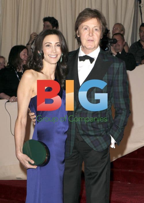Paul McCartney & Nancy Shevell at Met Gala