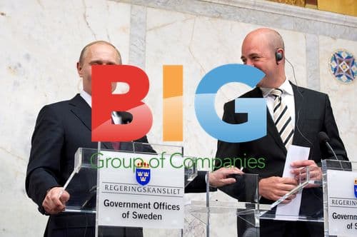 Putin and Reinfeldt press conference