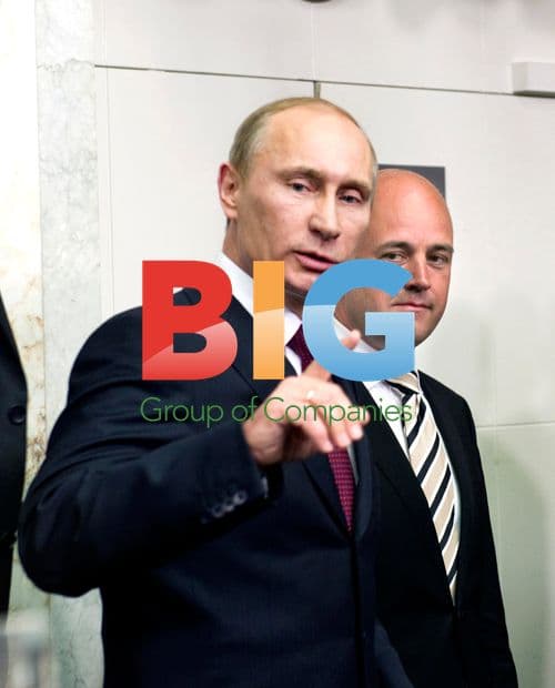 Vladimir Putin press conference in Sweden