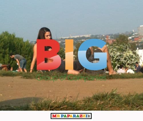 Jessica Lowndes and Max Rushden on Primrose Hill