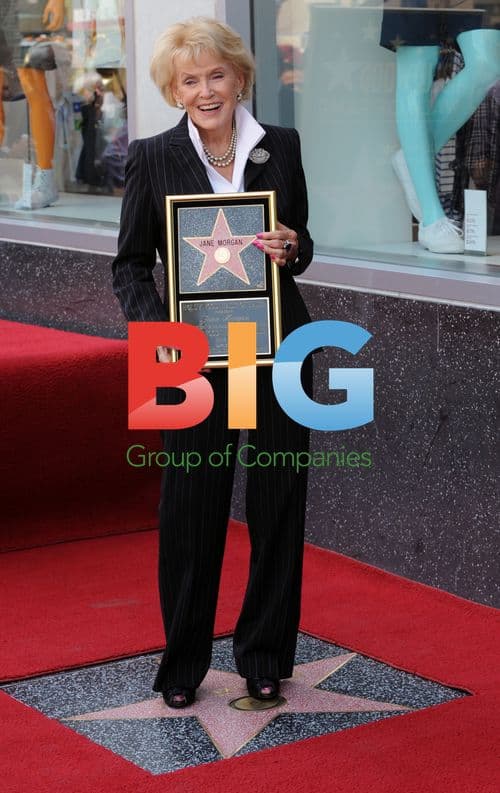 Jane Morgan Receives Hollywood Walk of Fame Star