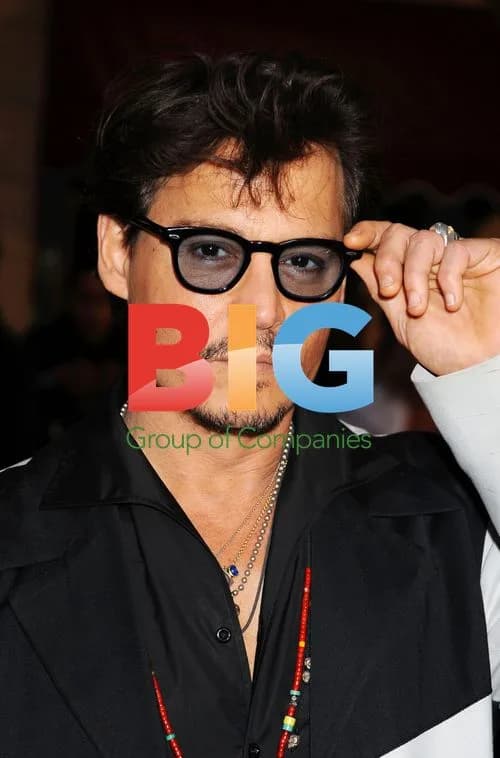 Johnny Depp at "Pirates" Premiere