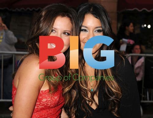 Ashley Tisdale and Vanessa Hudgens at "Pirates" Premiere