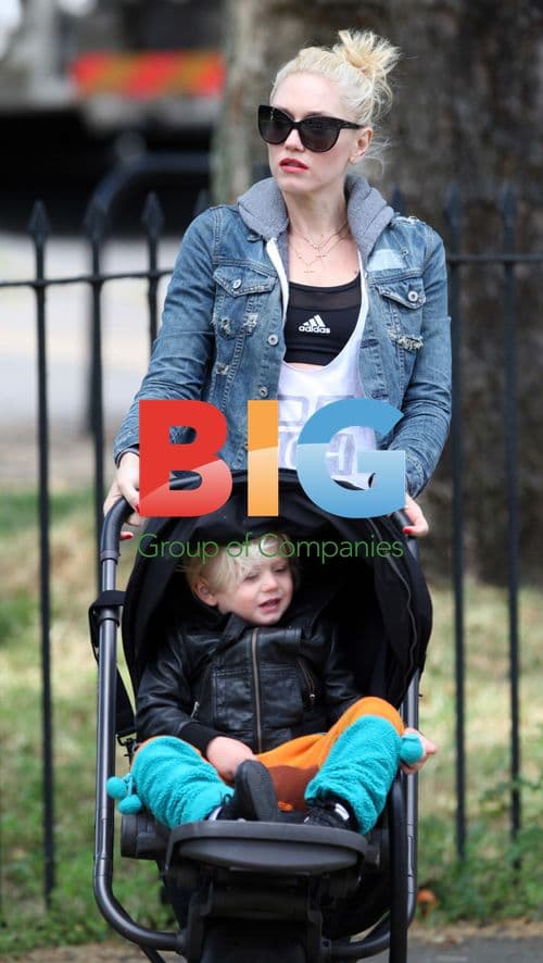 Gwen Stefani and Son in London