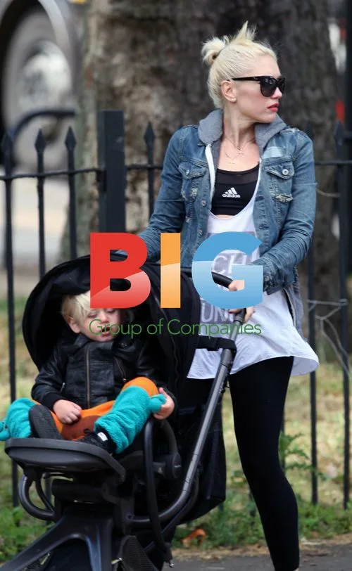 Gwen Stefani and Son in London