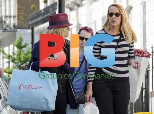 Jerry Hall Spotted Shopping on Kings Road