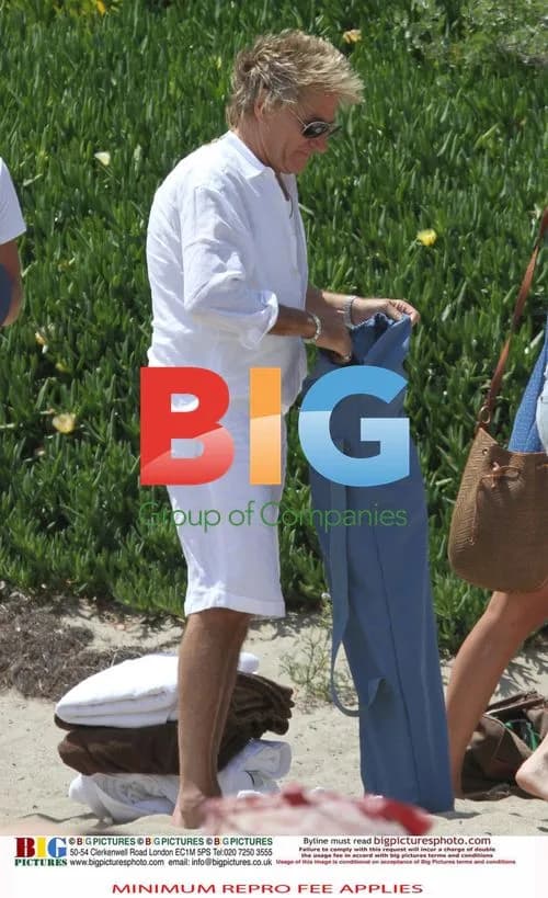 Kimberly Stewart and Family at the Beach