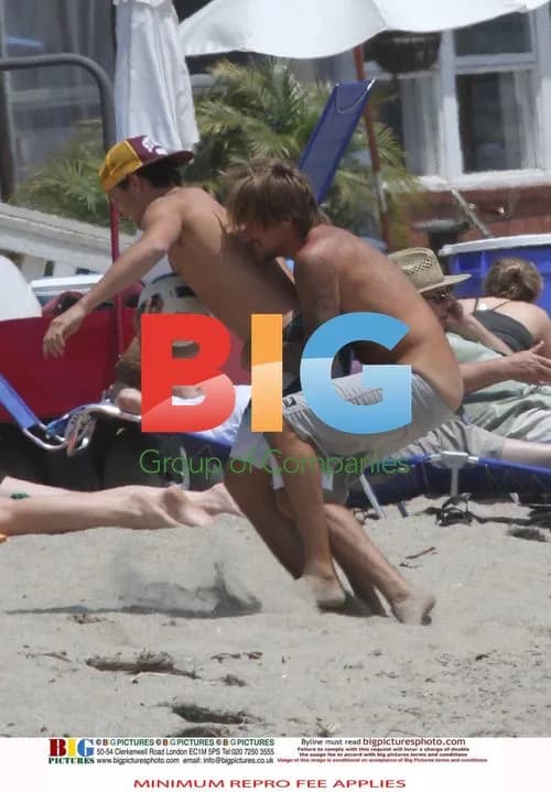 Kimberly Stewart and Family at the Beach