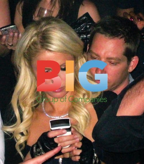 Paris Hilton and Boyfriend at Vegas Club