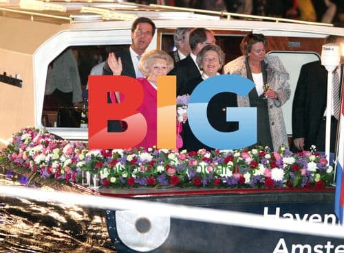 Queen Beatrix at Liberation Concert