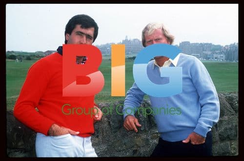 Severiano Ballesteros and Jack Nicklaus at The Open