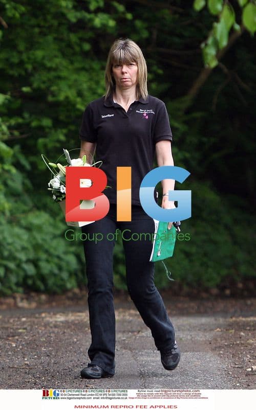 Flowers Delivered to Kelly Brook's Home