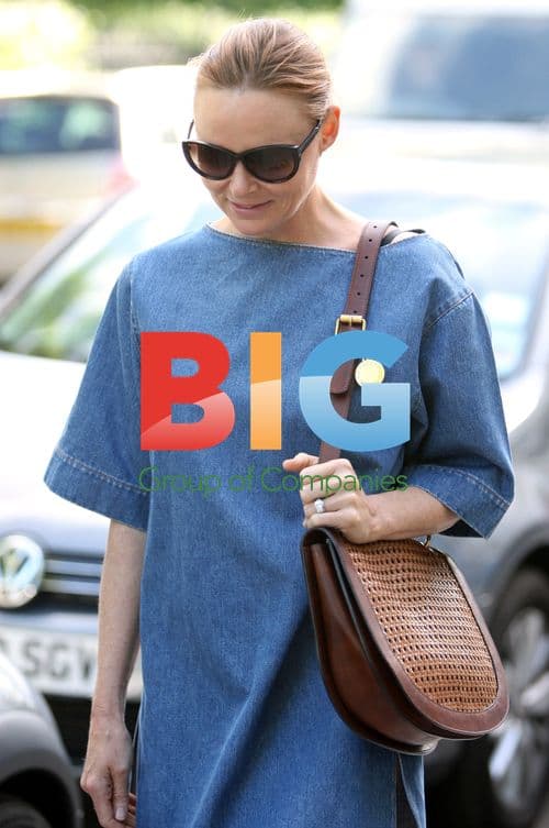 Stella McCartney Doing School Run