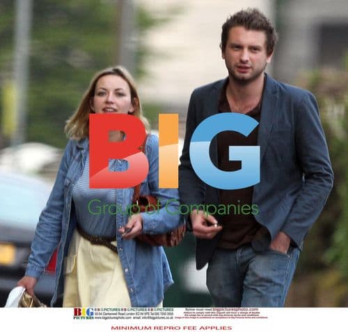 Charlotte Church and Jonathan Powell in Studio