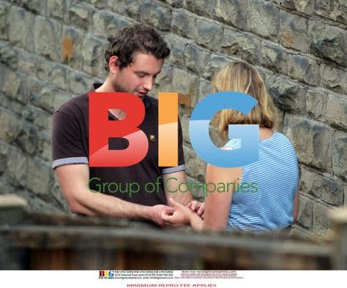 Charlotte Church and Jonathan Powell in Studio