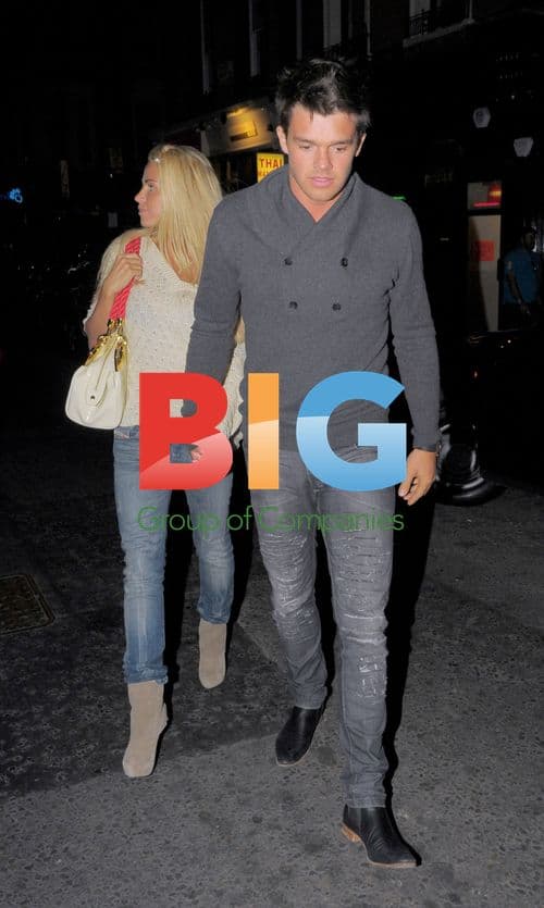 Jordan and Boyfriend Leandro Penna Leaving London