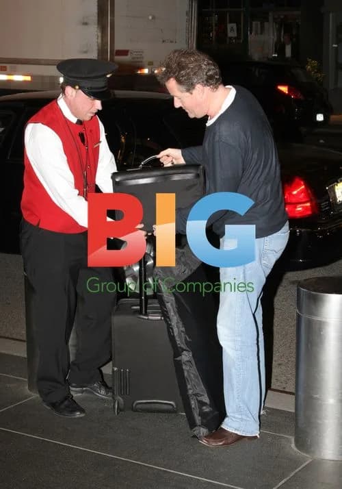 Piers Morgan arrives at hotel in NYC
