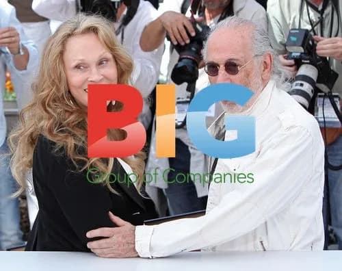 Faye Dunaway and Jerry Schatzberg at Cannes