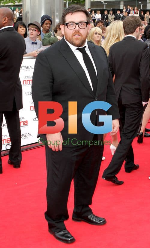 Nick Frost at L'oreal National Movie Awards
