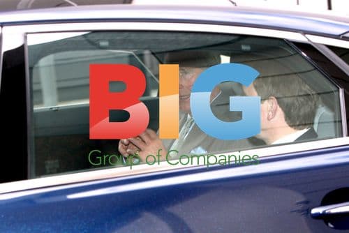 Prince Charles Leaving Selfridges in London