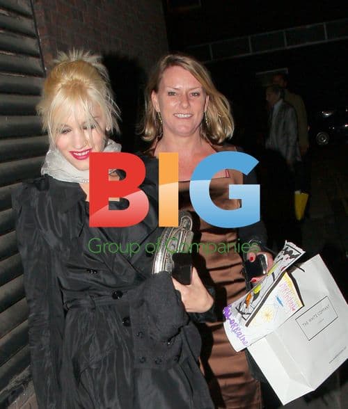 Gwen Stefani, Gavin Rossdale, and son at birthday party