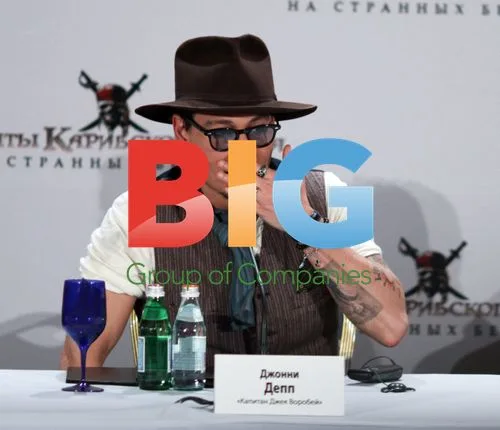 Penelope Cruz and Johnny Depp at 'Pirates of the Caribbean' Press