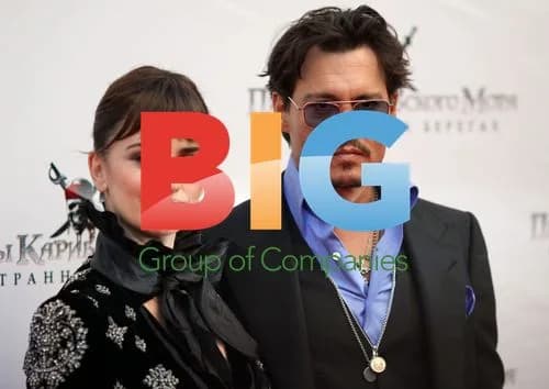 Johnny Depp and Penelope Cruz at 'Pirates' Moscow Premiere