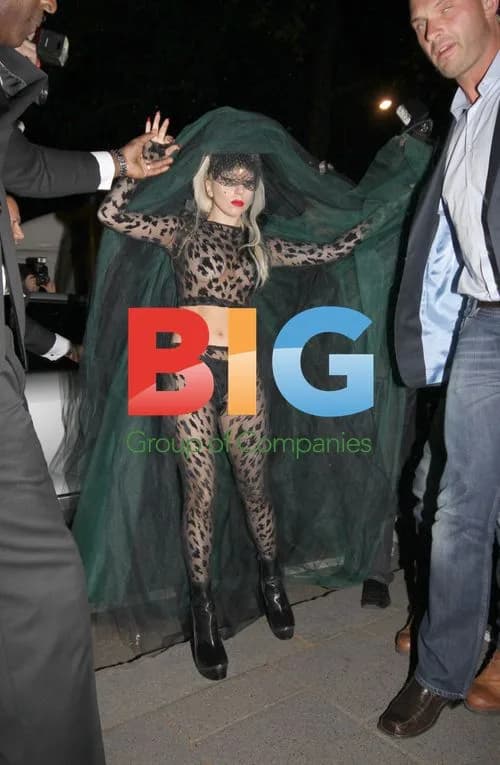 Lady Gaga at Annabel's Club