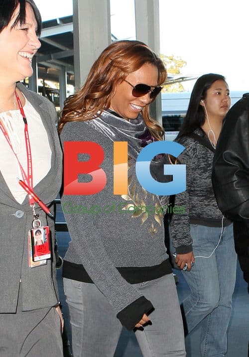Mel B and Family Arrive in Sydney
