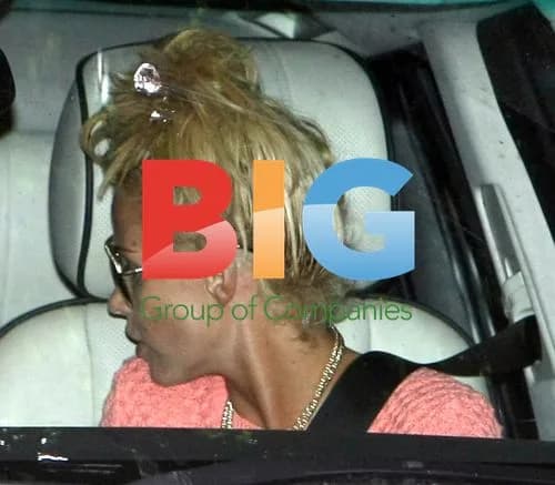 Katie Price Spotted Leaving Home