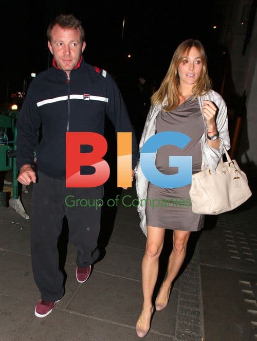 Guy Ritchie and Jacqui Ainsley out in London