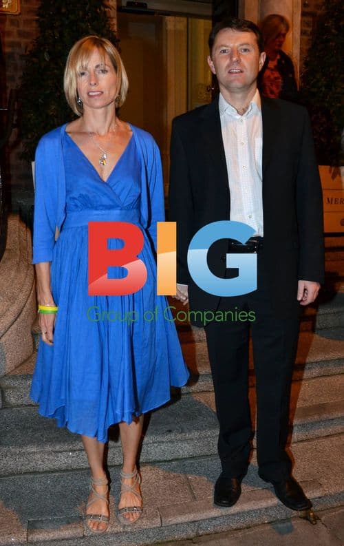 Kate and Gerry McCann Leaving Hotel