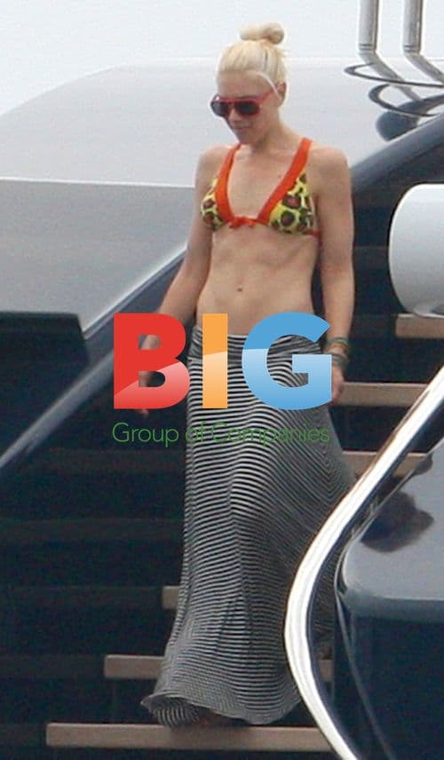 Gwen Stefani and Family Yacht Trip in France