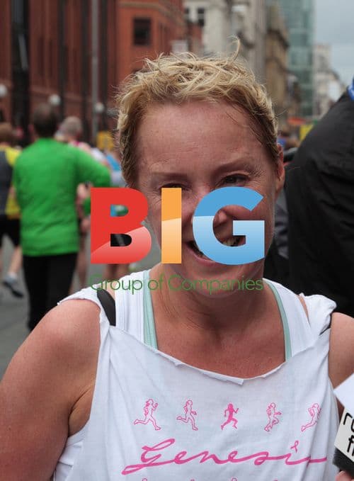Celebrities at BUPA 10k run in Manchester