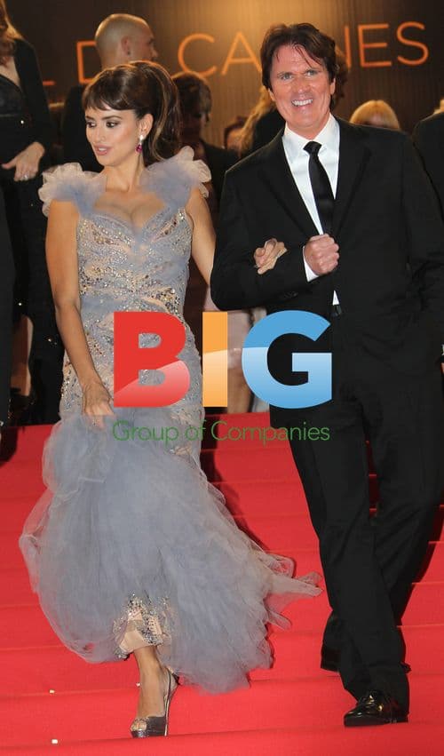 Rob Marshall and Penelope Cruz at 'Pirates' Premiere