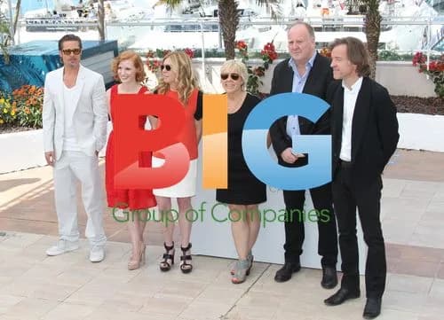 Brad Pitt, Jessica Chastain at Cannes