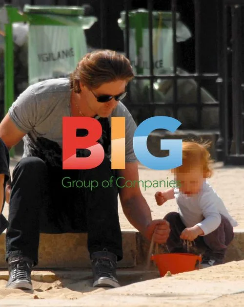 Emmanuel Petit with Wife and Child in Paris